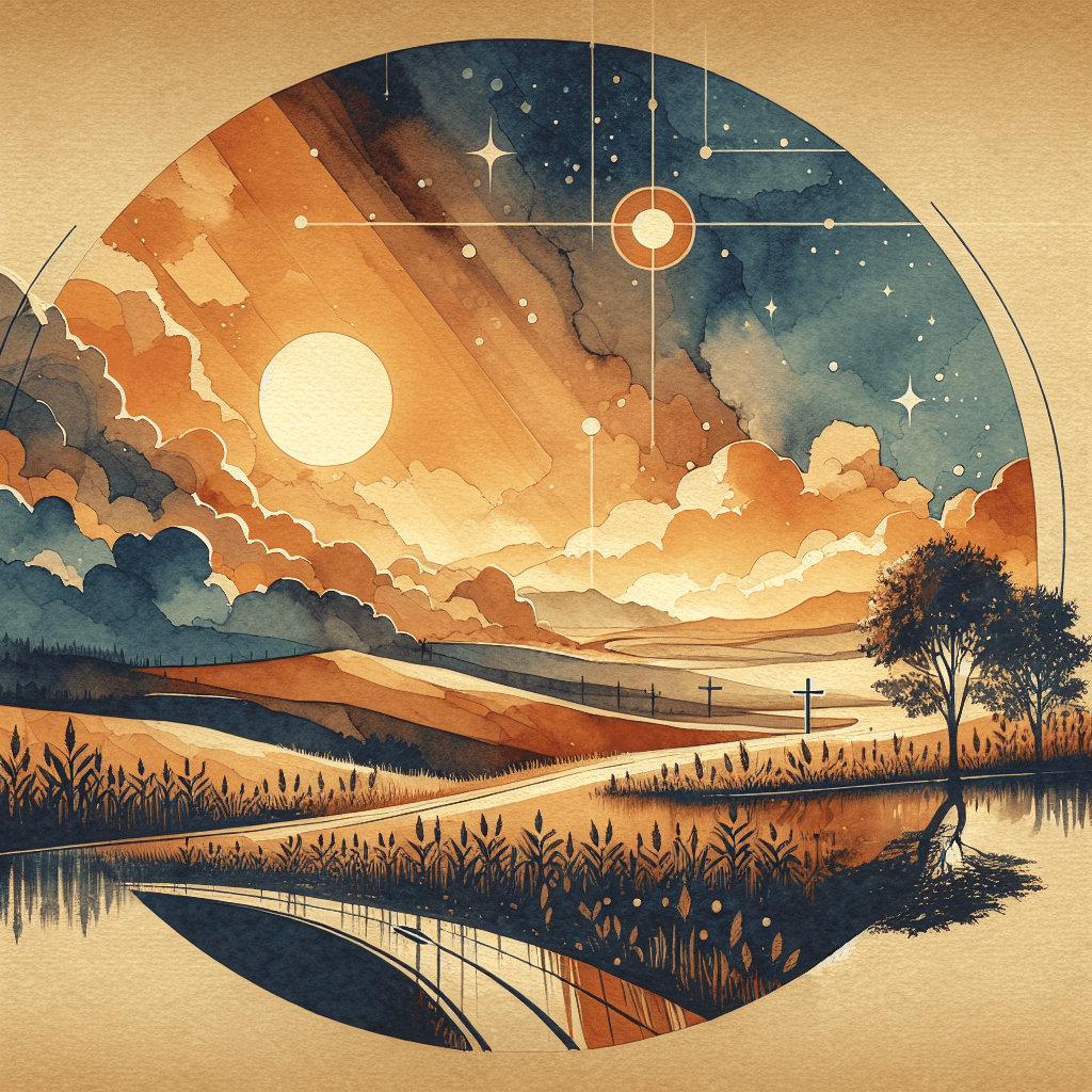 AI-generated illustration for "Daily Reflection: Redemption - Prayer" — created by ChurchWiseAI using DALL-E