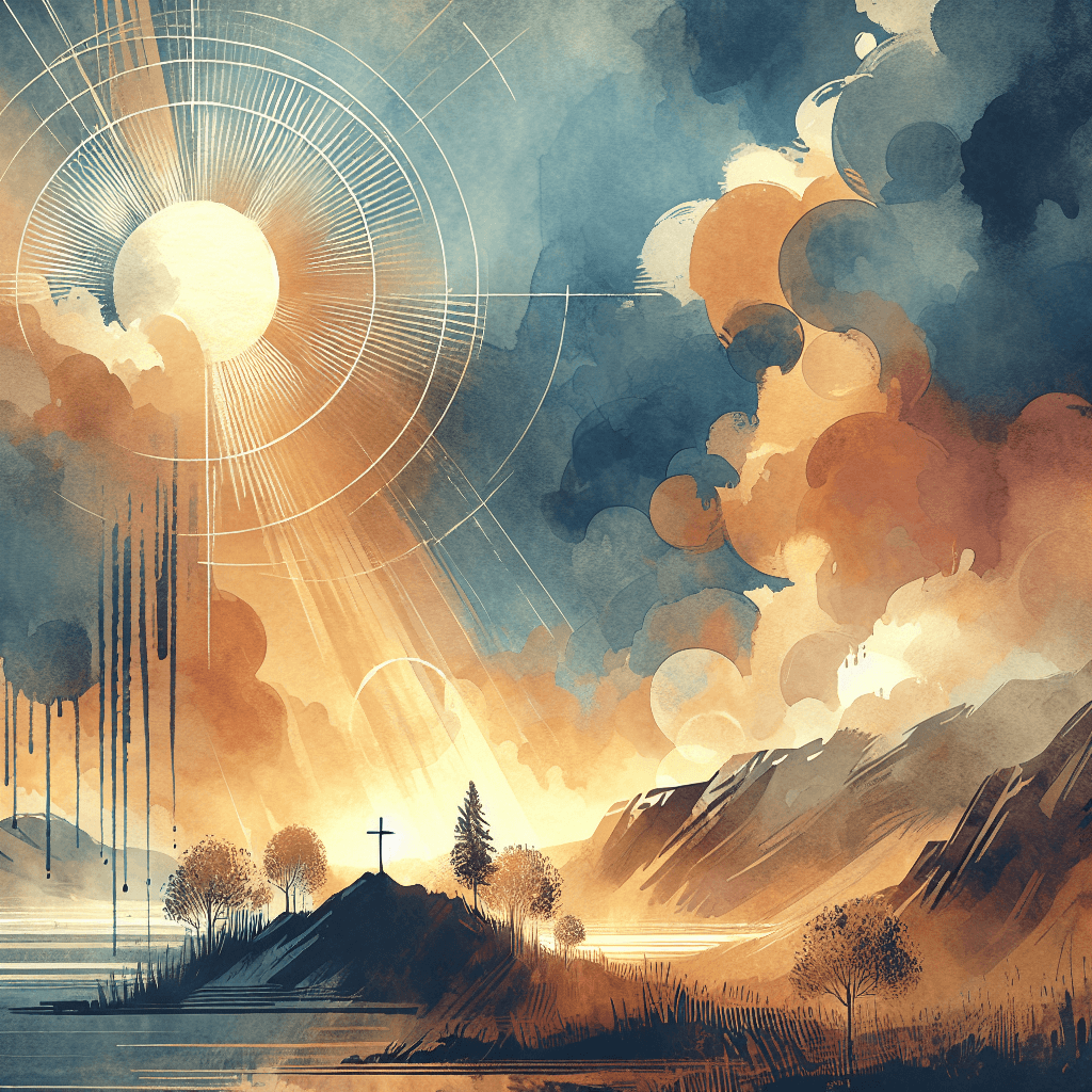 AI-generated illustration for "Daily Sacrament - Prayer" — created by ChurchWiseAI using DALL-E