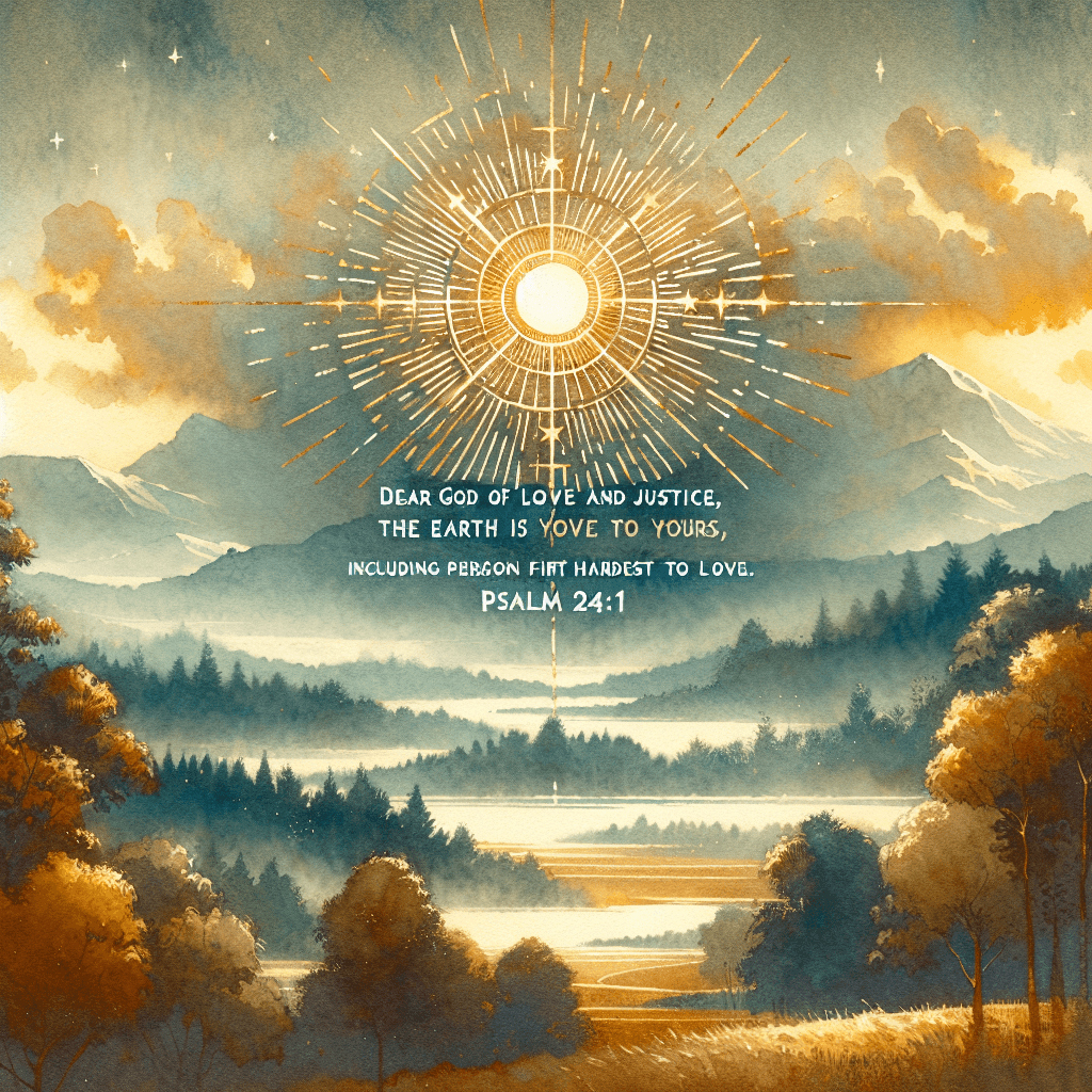 AI-generated illustration for "Devotional: Enemy Love" — created by ChurchWiseAI using DALL-E