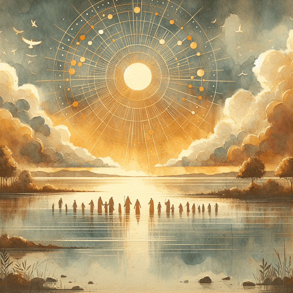 AI-generated illustration for "Devotional: Mercy" — created by ChurchWiseAI using DALL-E