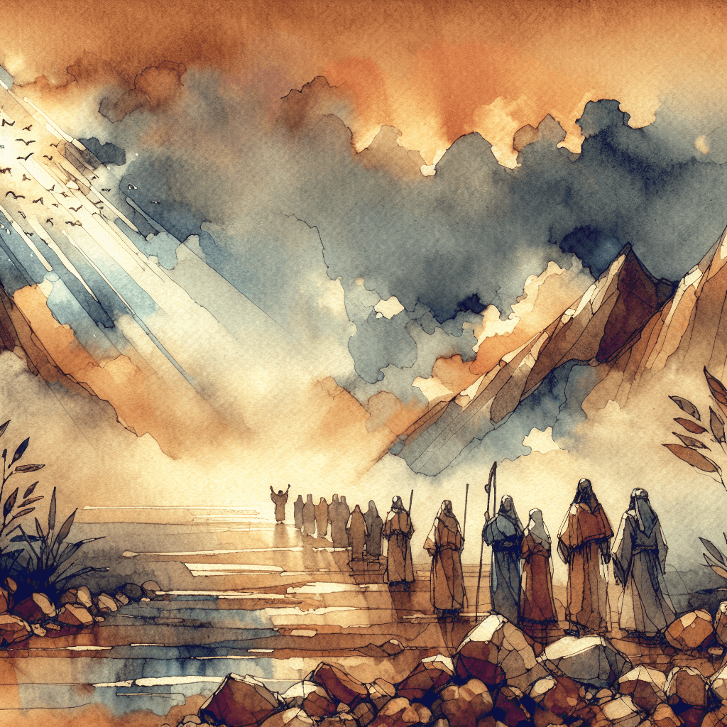 AI-generated illustration for "The God Who Sees: Genesis 16:1-16" — created by ChurchWiseAI using DALL-E