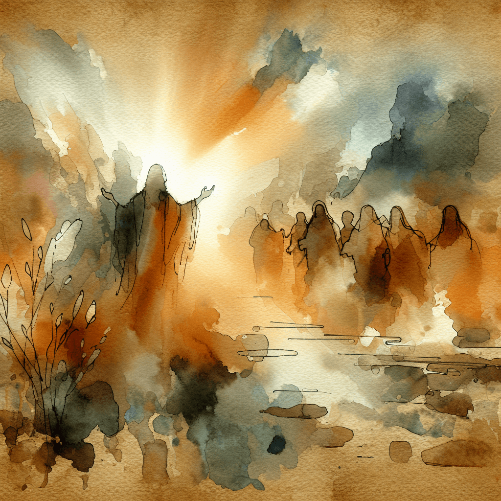 AI-generated illustration for "Daily Spirituality" — created by ChurchWiseAI using DALL-E