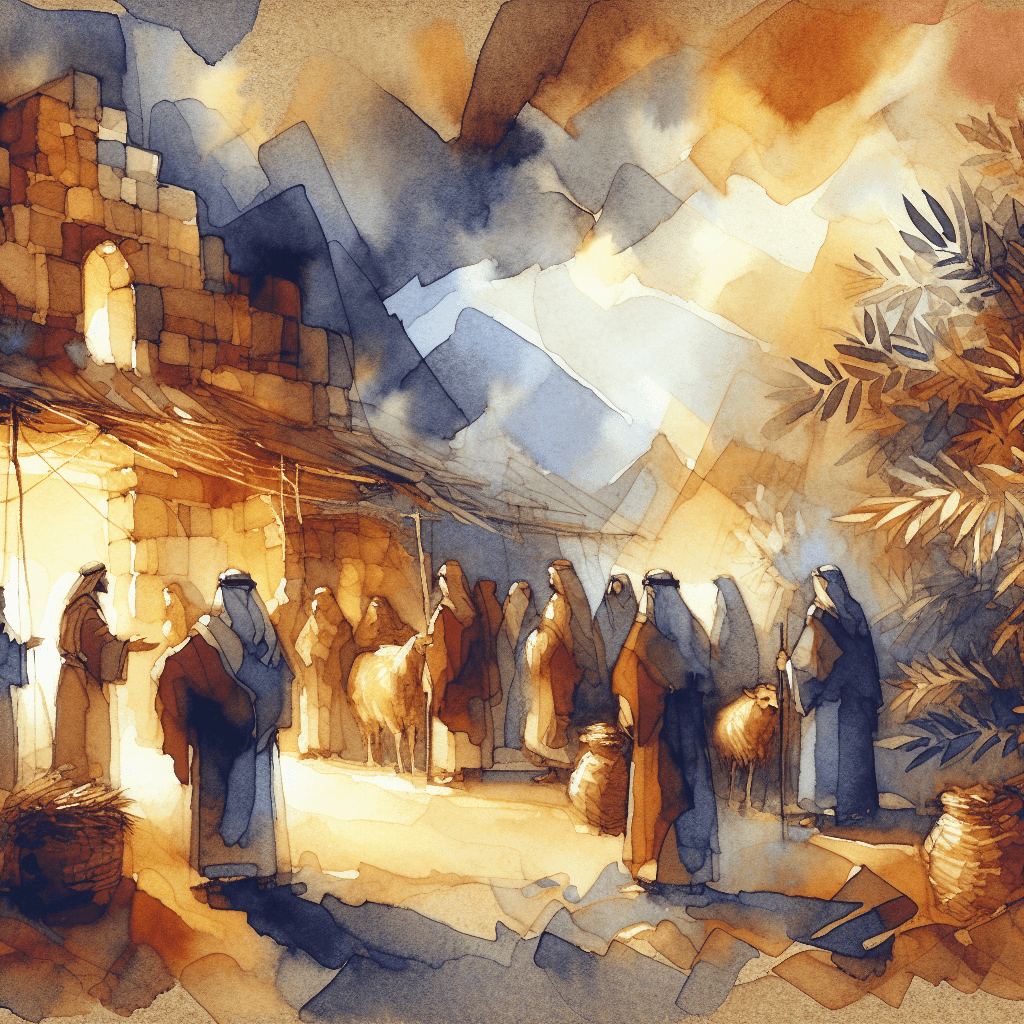 AI-generated illustration for "Faithfulness in the Fire: Genesis 39:1-23" — created by ChurchWiseAI using DALL-E