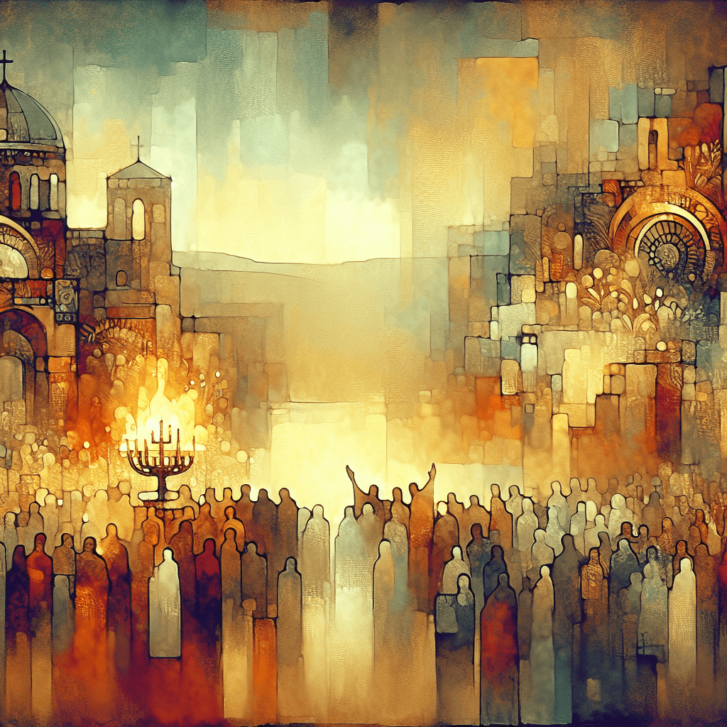 AI-generated illustration for "Eyes of the Heart: Ephesians 1:15-23" — created by ChurchWiseAI using DALL-E