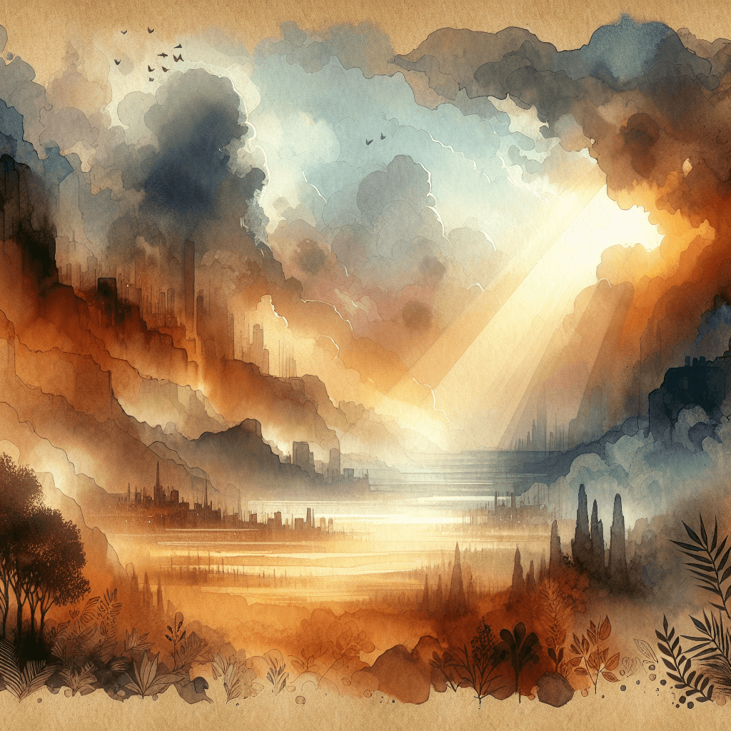 AI-generated illustration for "Seven Letters, Seven Churches: Revelation 2-3" — created by ChurchWiseAI using DALL-E