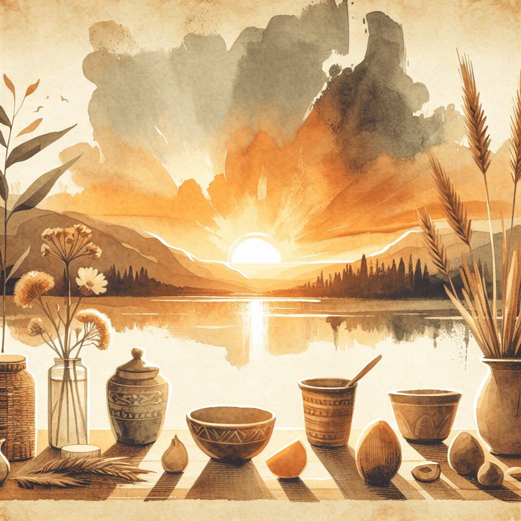 AI-generated illustration for "Evening Prayer: Climate Change & Stewardship" — created by ChurchWiseAI using DALL-E