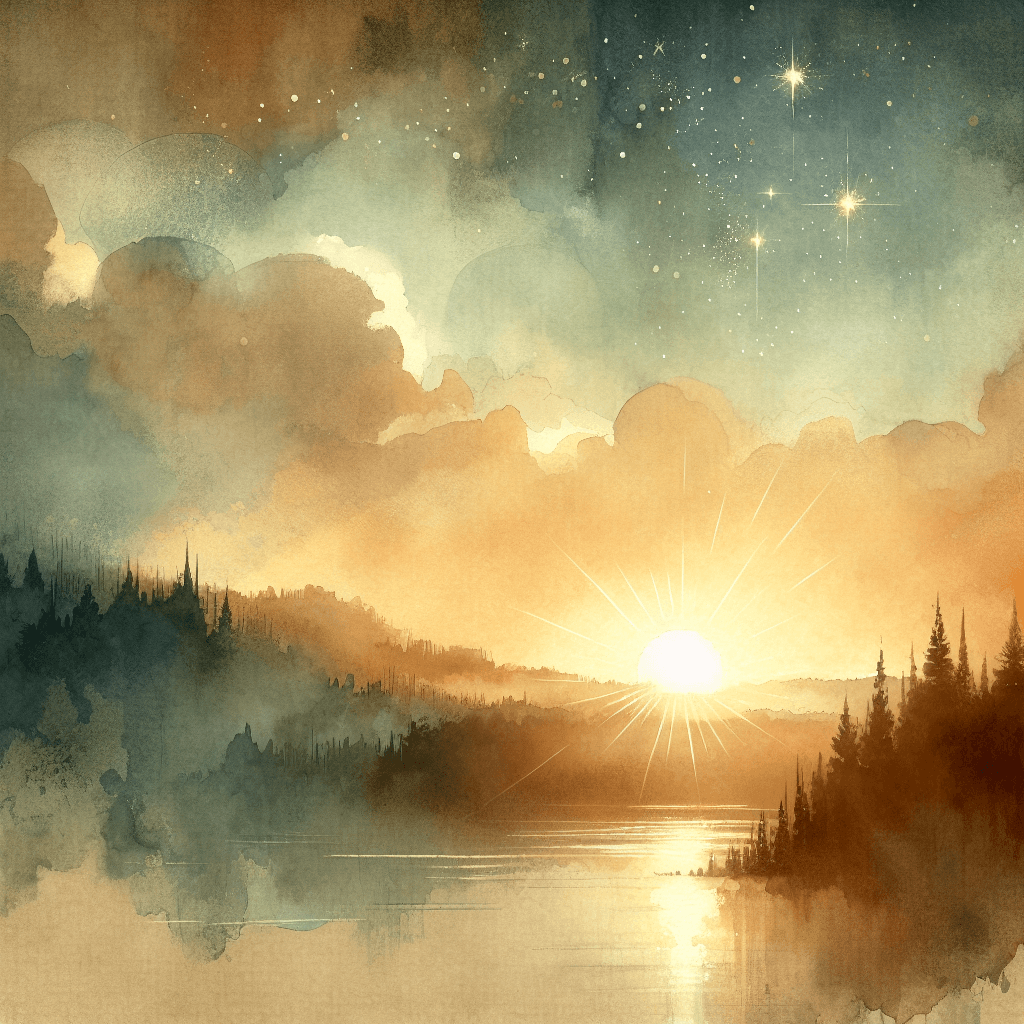 AI-generated illustration for "Evening Prayer: Culture - Prayer" — created by ChurchWiseAI using DALL-E