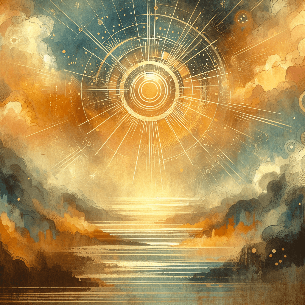 AI-generated illustration for "Evening Prayer: Economic Inequality & Generosity" — created by ChurchWiseAI using DALL-E