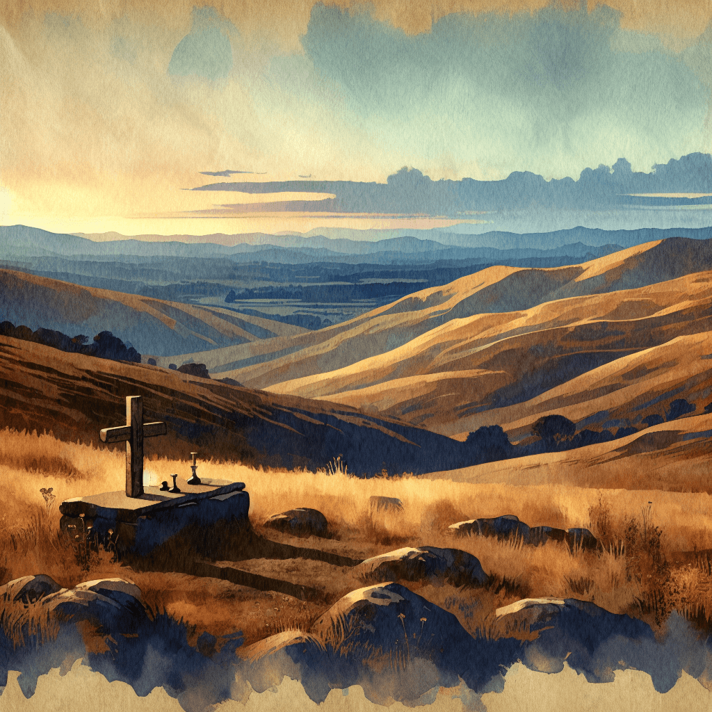 AI-generated illustration for "Evening Prayer: Kindness - Prayer" — created by ChurchWiseAI using DALL-E