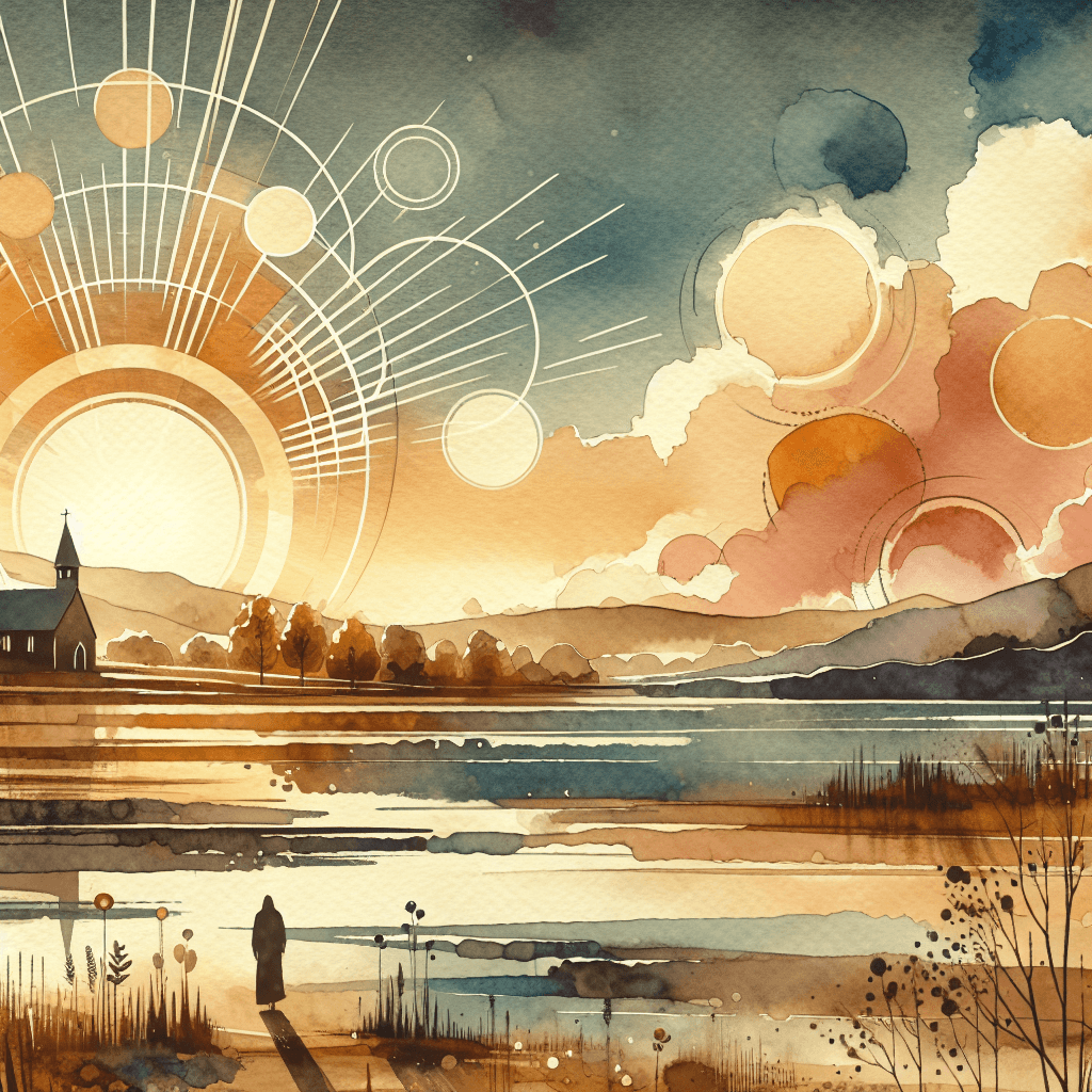 AI-generated illustration for "Evening Prayer: Mental Health & Spirituality - Biblical Insight" — created by ChurchWiseAI using DALL-E