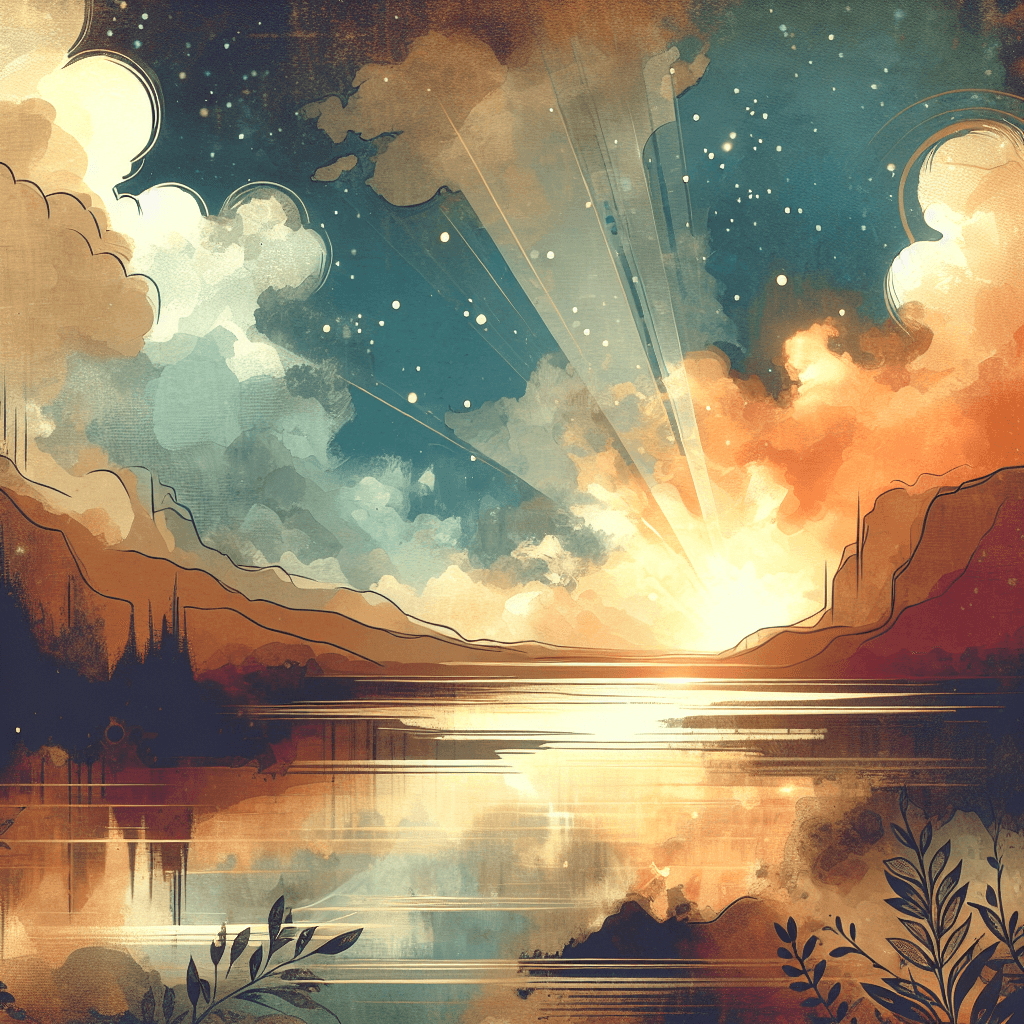 AI-generated illustration for "Evening Prayer: Political Division & Unity" — created by ChurchWiseAI using DALL-E