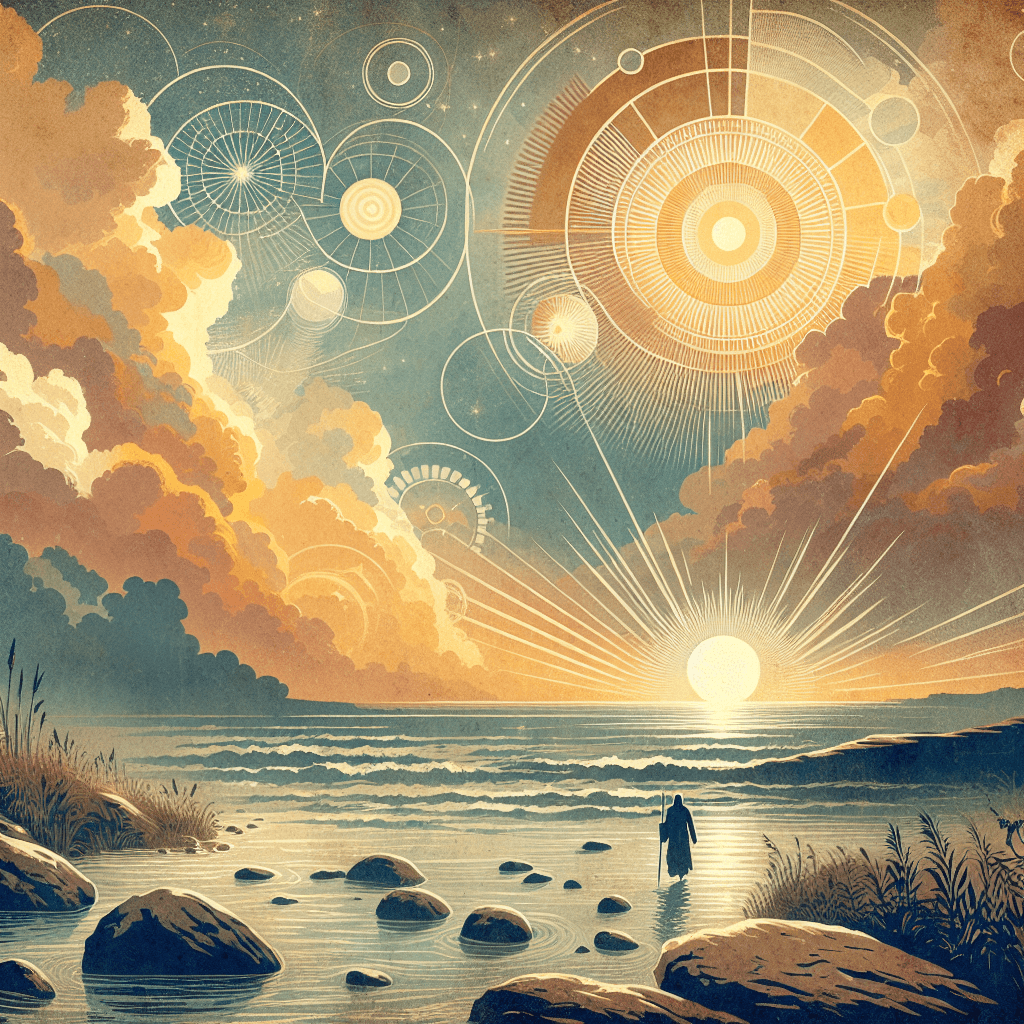 AI-generated illustration for "Evening Prayer: Self-Deception - Story" — created by ChurchWiseAI using DALL-E