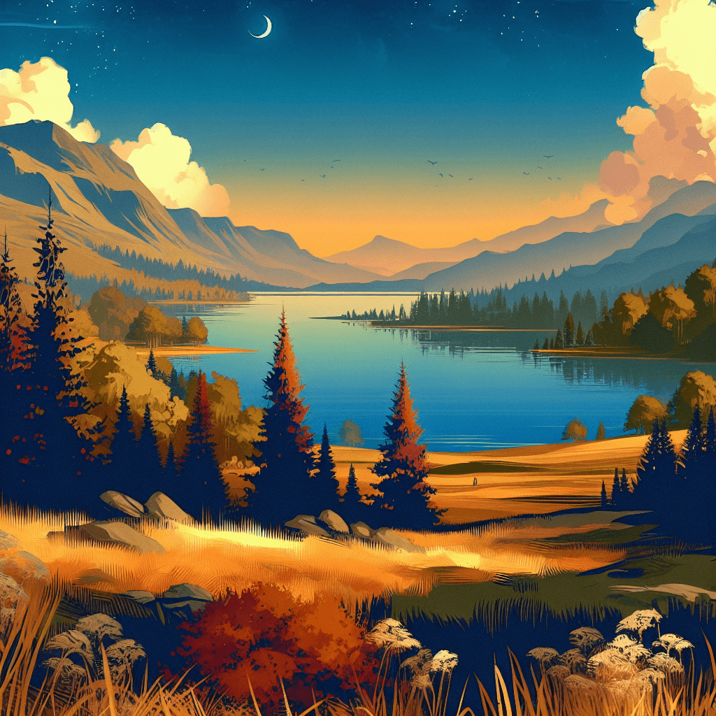 AI-generated illustration for "Evening Prayer: Technology and Human Connection" — created by ChurchWiseAI using DALL-E