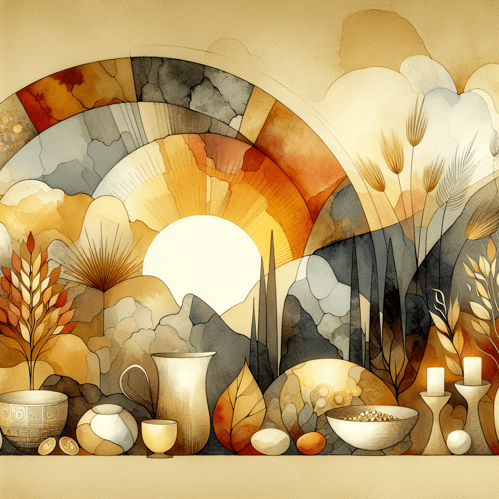 AI-generated illustration for "Evening Prayer: Truth" — created by ChurchWiseAI using DALL-E