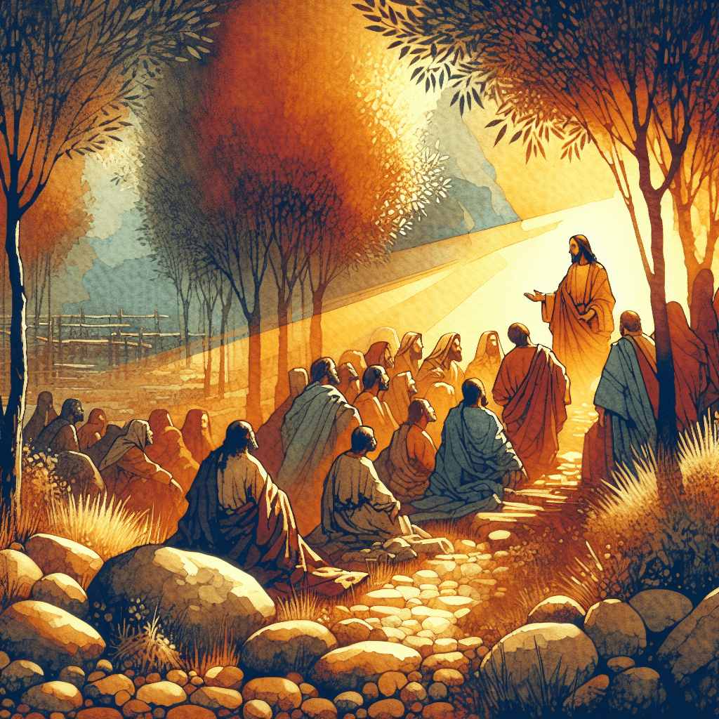 AI-generated illustration for "Show Don't Tell: Luke 15:11-32" — created by ChurchWiseAI using DALL-E