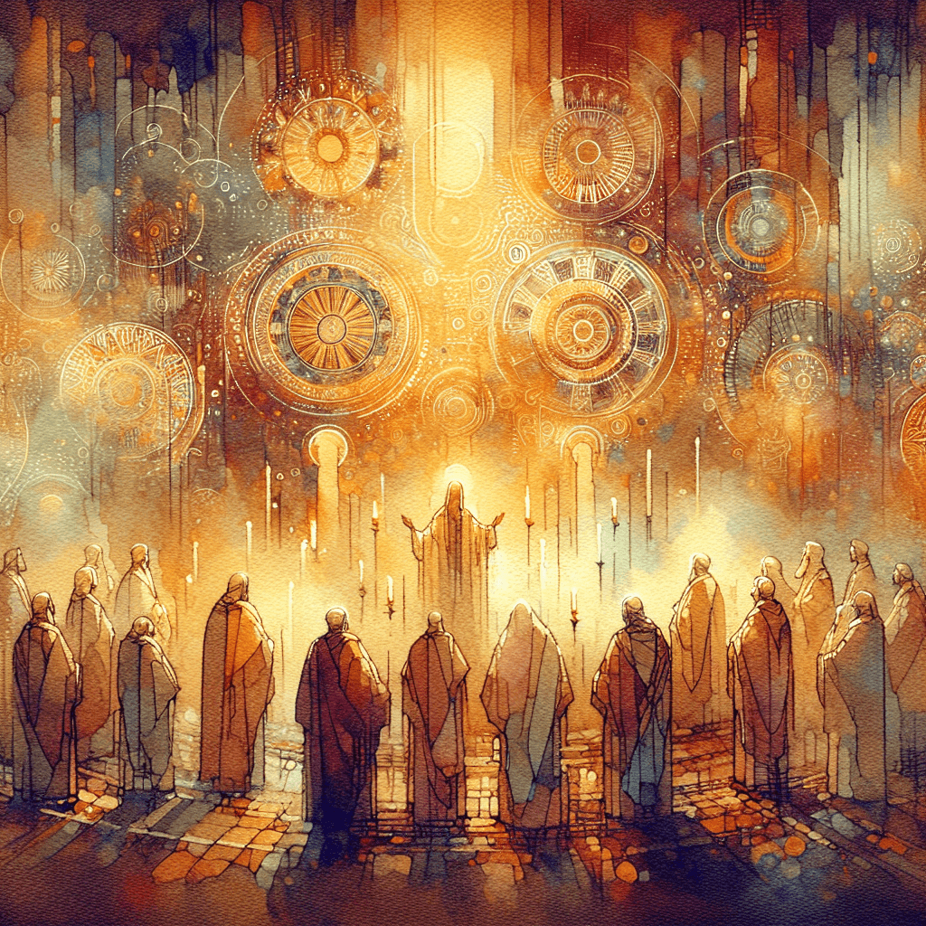 AI-generated illustration for "Show Don't Tell: Psalm 90" — created by ChurchWiseAI using DALL-E