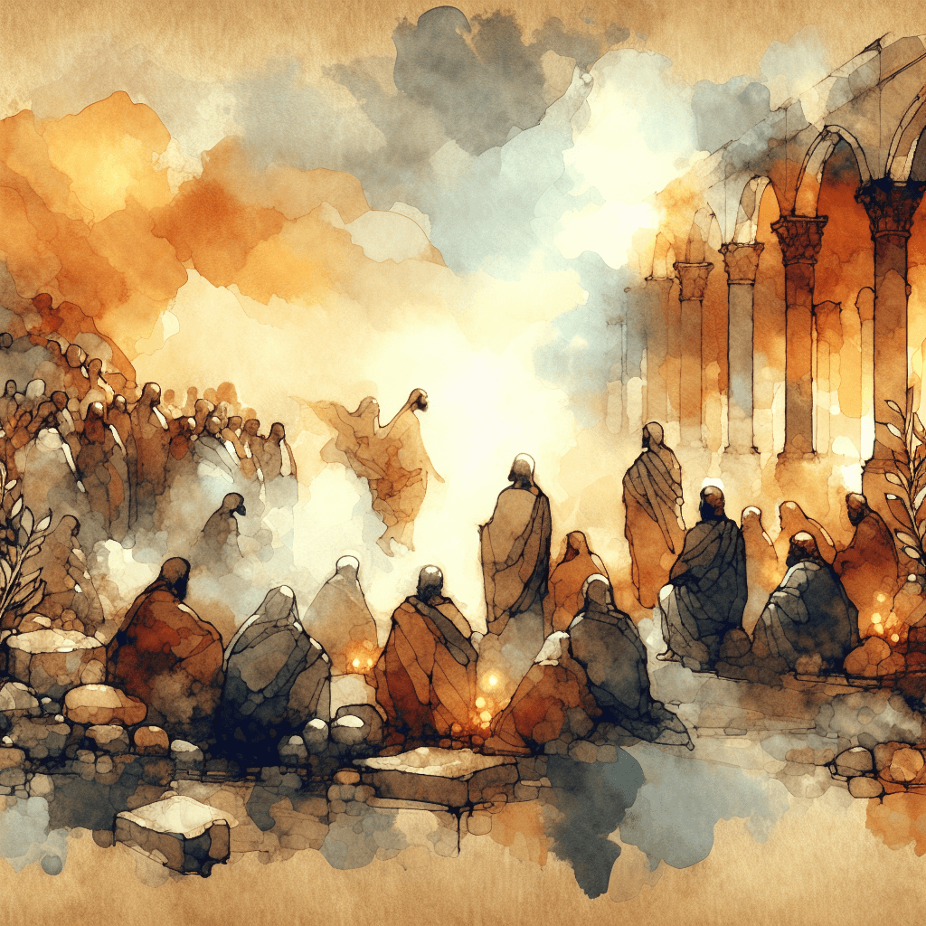 AI-generated illustration for "Nothing Impure or Unclean: Acts 10:1-48" — created by ChurchWiseAI using DALL-E