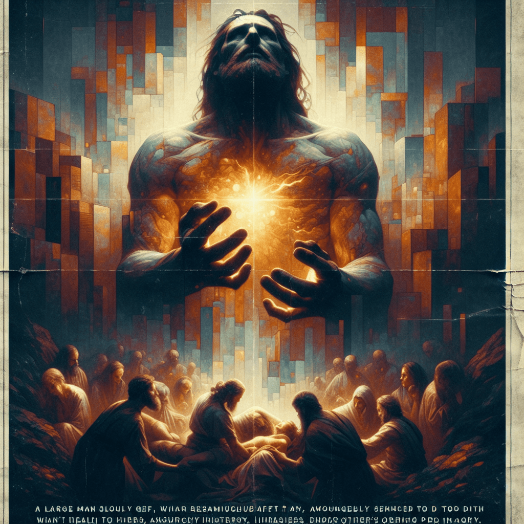 AI-generated illustration for "The Green Mile: He Took Up Our Pain (Isaiah 53:4-5)" — created by ChurchWiseAI using DALL-E