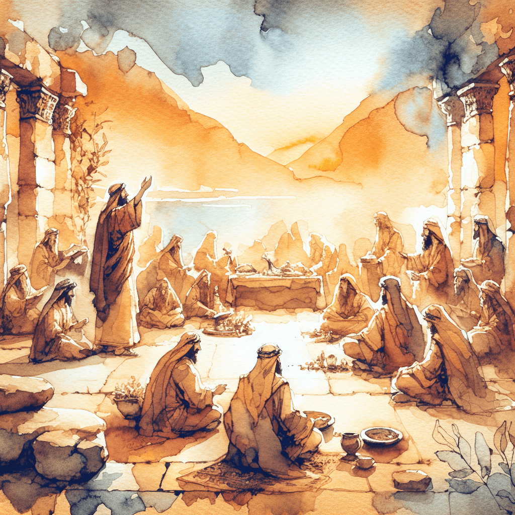 AI-generated illustration for "Biblical Profile: Herod Agrippa II" — created by ChurchWiseAI using DALL-E