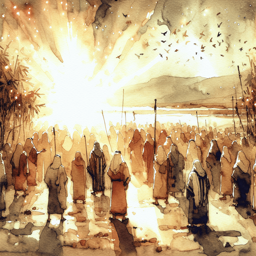 AI-generated illustration for "A King Who Did Not Know Joseph: Exodus 1:8-22" — created by ChurchWiseAI using DALL-E