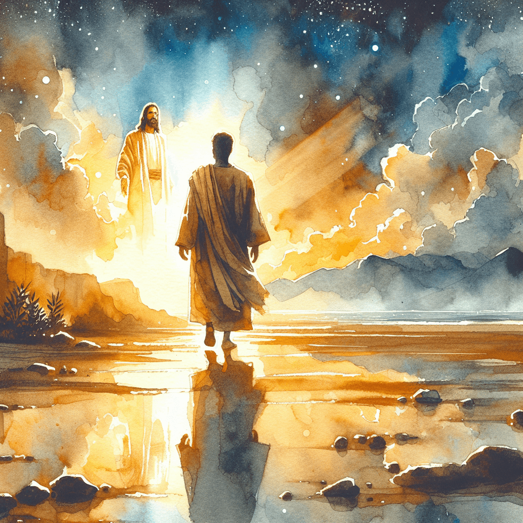 AI-generated illustration for "Finding Incarnation in Everyday Moments - Biblical Analogy" — created by ChurchWiseAI using DALL-E