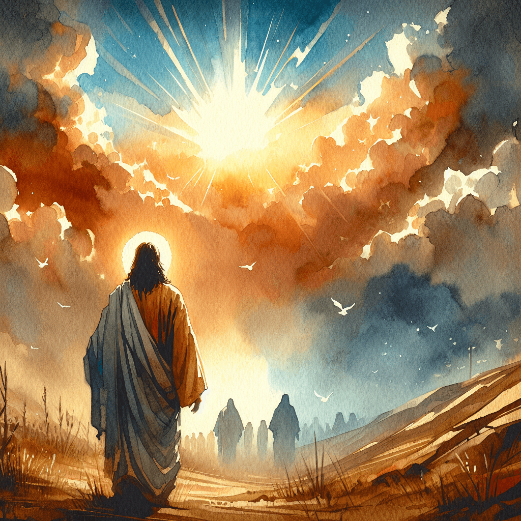 AI-generated illustration for "Finding Incarnation in Everyday Moments - Quote" — created by ChurchWiseAI using DALL-E