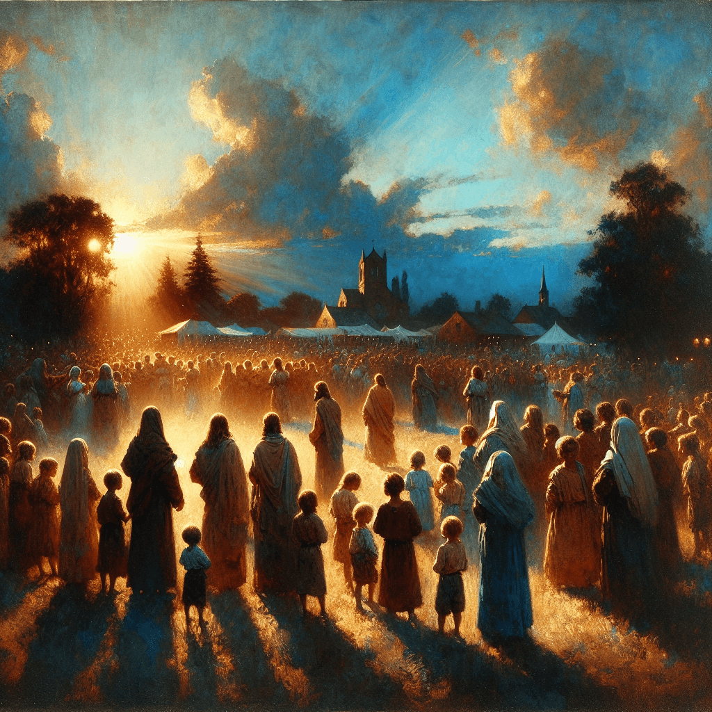 AI-generated illustration for "From Chaos to Cosmos: A Missional Echo in Creation" — created by ChurchWiseAI using DALL-E