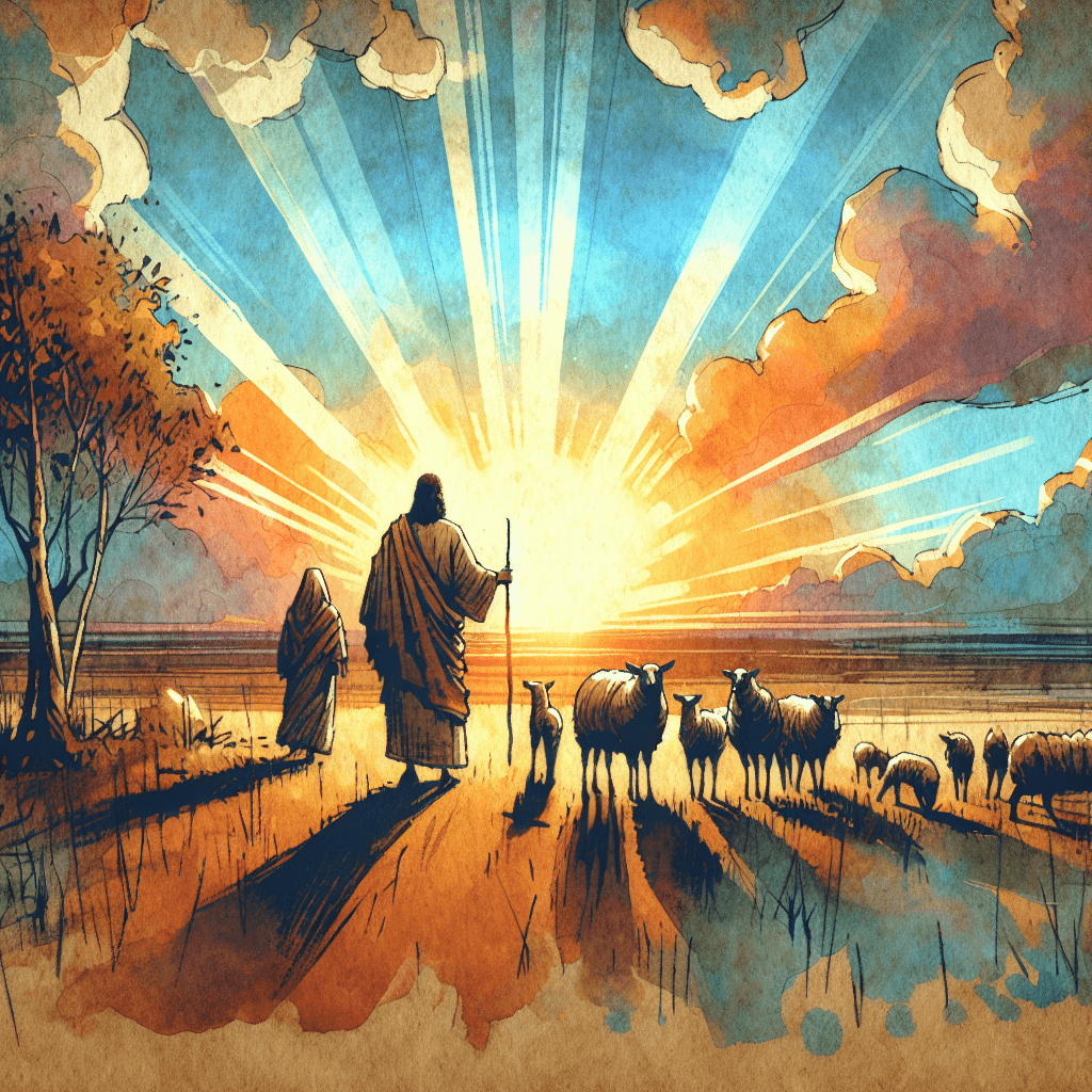 AI-generated illustration for "Grace Against Meritocracy - Progressive (Ephesians 2:8-9)" — created by ChurchWiseAI using DALL-E