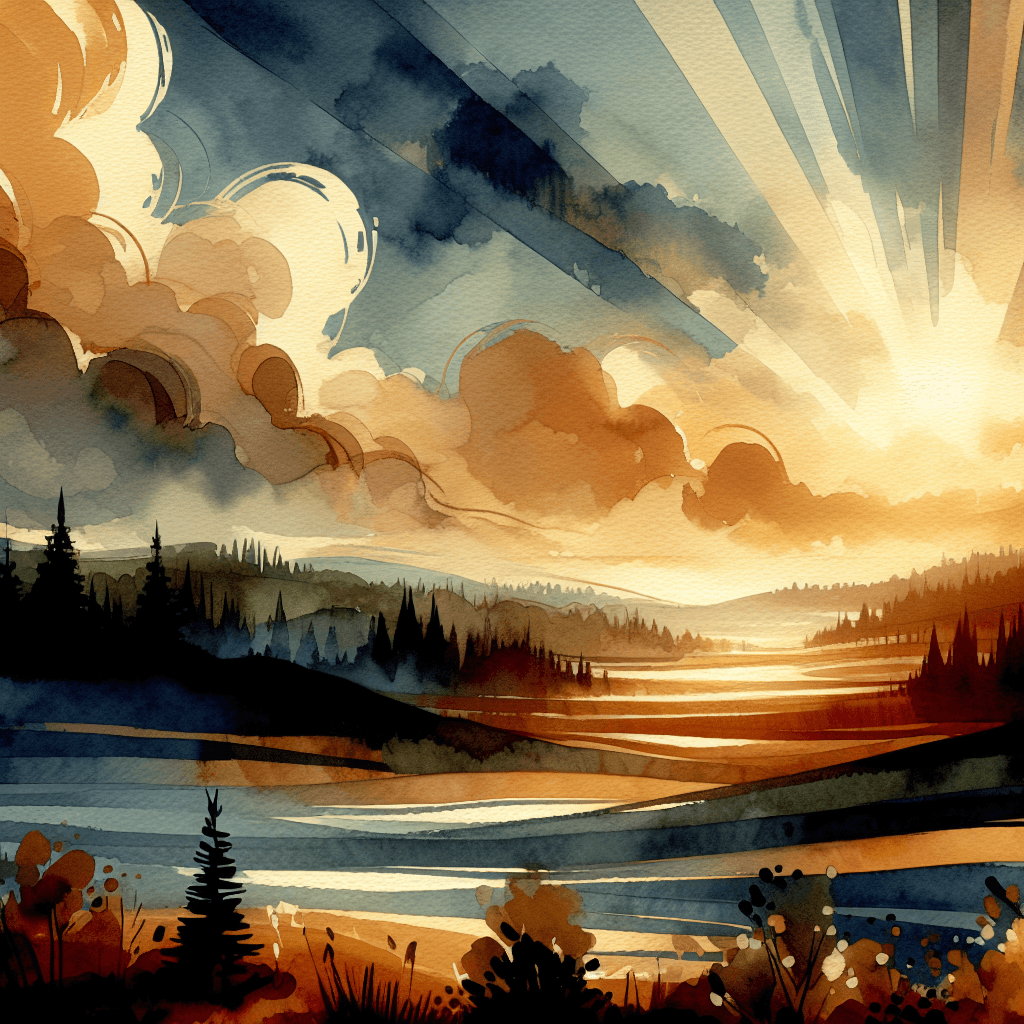 AI-generated illustration for "Gravity: The Peace That Guards Your Heart (Philippians 4:6-7)" — created by ChurchWiseAI using DALL-E