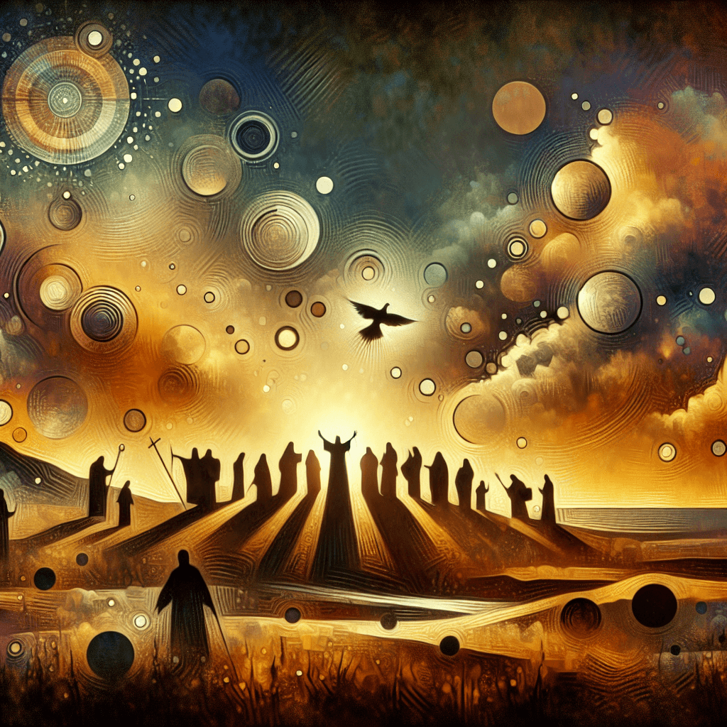 AI-generated illustration for "Jesus Revolution: Hippies Fearfully Made - Charismatic (Psalm 139:13-16)" — created by ChurchWiseAI using DALL-E