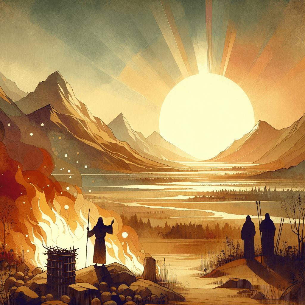 AI-generated illustration for "Left Behind: Kingdom Ethics While Awaiting the King - Dispensational (Micah 6:8)" — created by ChurchWiseAI using DALL-E