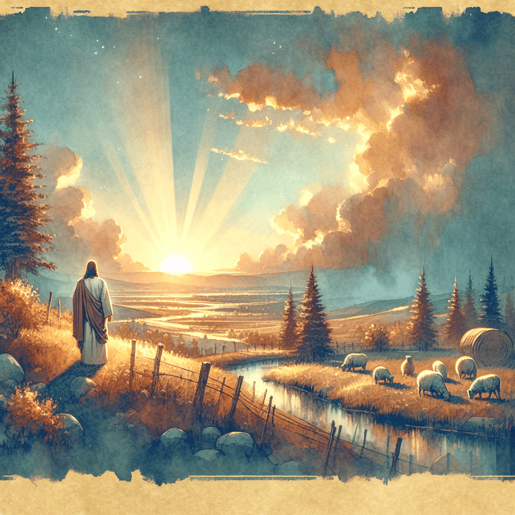 AI-generated illustration for "Left Behind: Prophetic Plan Working All Things - Dispensational (Romans 8:28)" — created by ChurchWiseAI using DALL-E