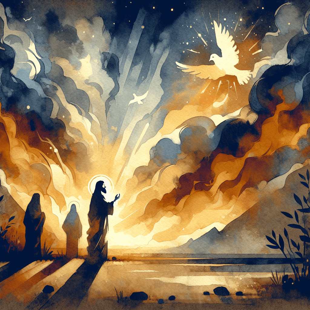 AI-generated illustration for "Left Behind: The Urgency of God's Offer - Dispensational" — created by ChurchWiseAI using DALL-E