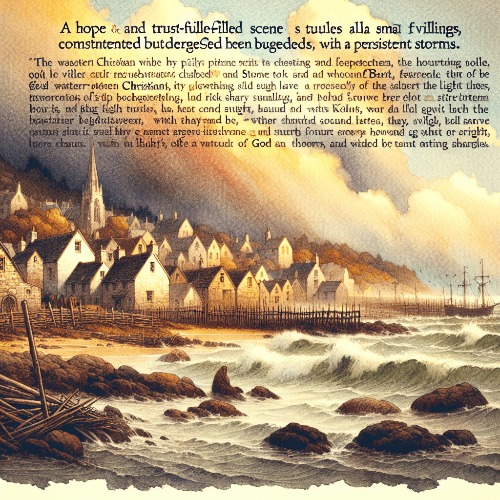 AI-generated illustration for "Lessons from Crisis & Hope - Biblical Analogy" — created by ChurchWiseAI using DALL-E