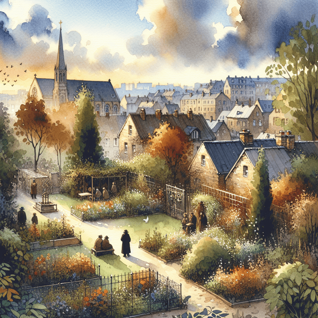 AI-generated illustration for "Lessons from Gentleness - Contemporary Example" — created by ChurchWiseAI using DALL-E