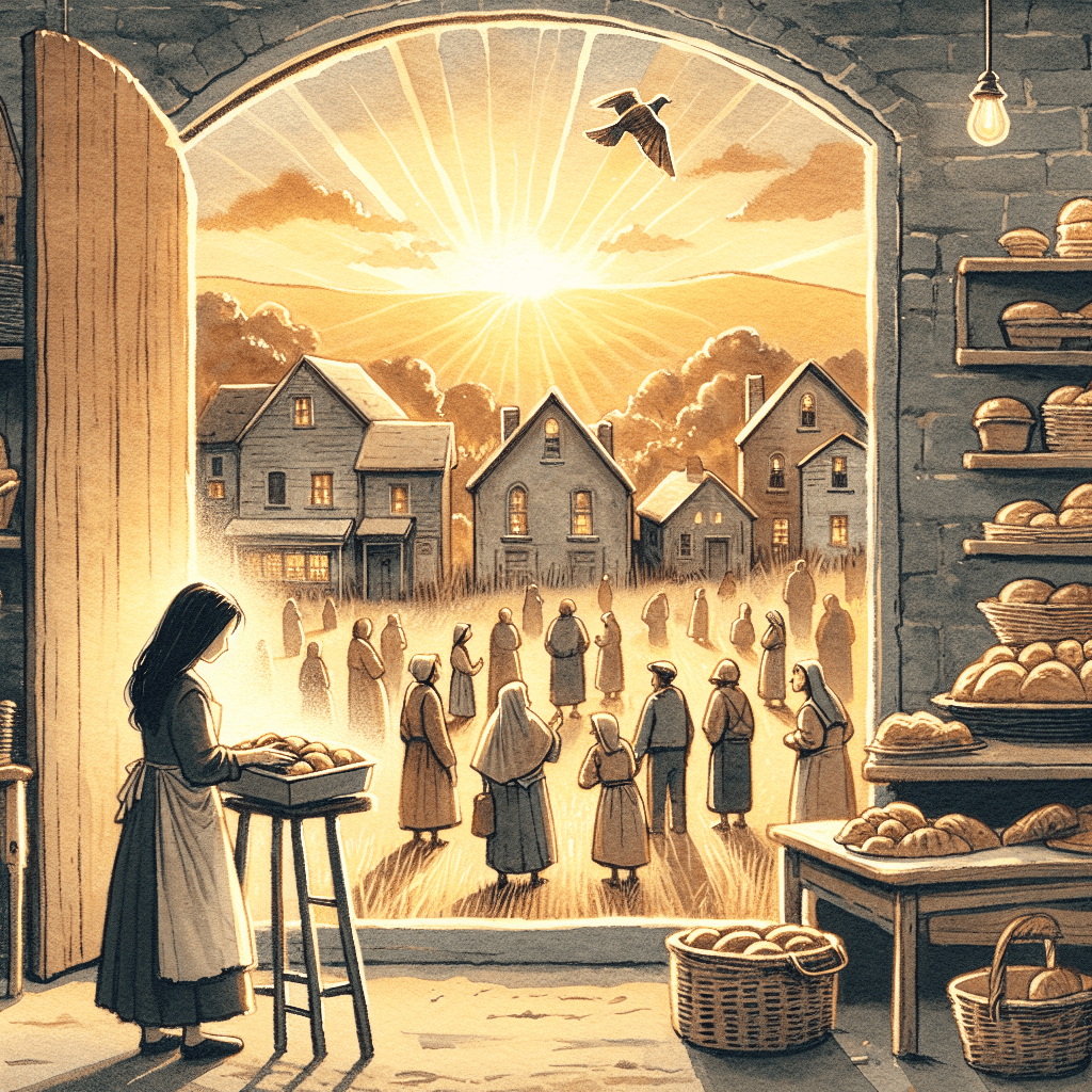 AI-generated illustration for "Lessons from Grace - Contemporary Example" — created by ChurchWiseAI using DALL-E