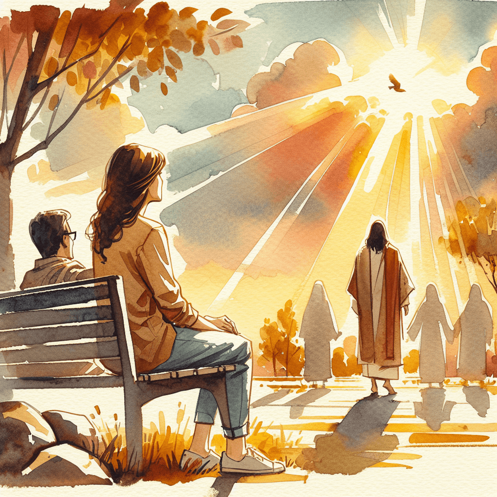 AI-generated illustration for "Lessons from Joy - Story" — created by ChurchWiseAI using DALL-E