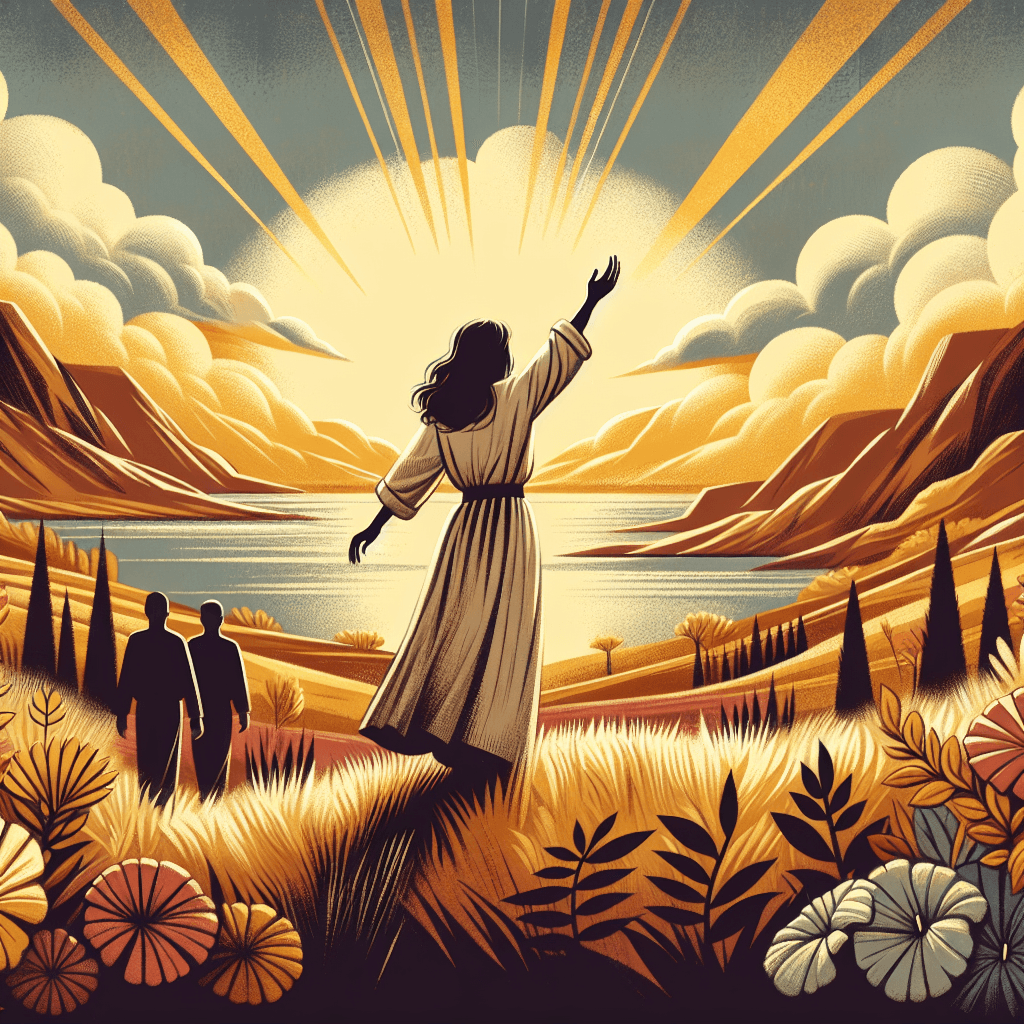 AI-generated illustration for "Lessons from Joy - Story" — created by ChurchWiseAI using DALL-E