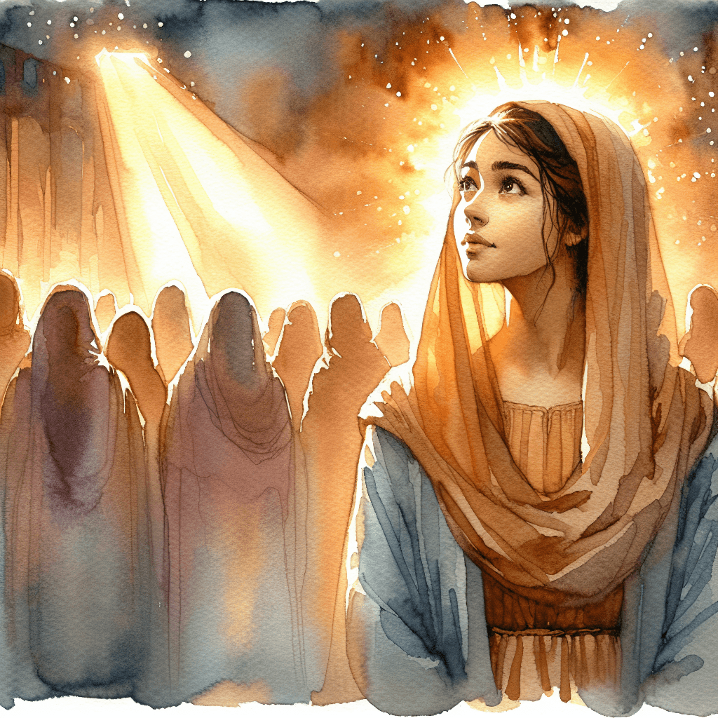 AI-generated illustration for "Lessons from Mercy - Contemporary Example" — created by ChurchWiseAI using DALL-E