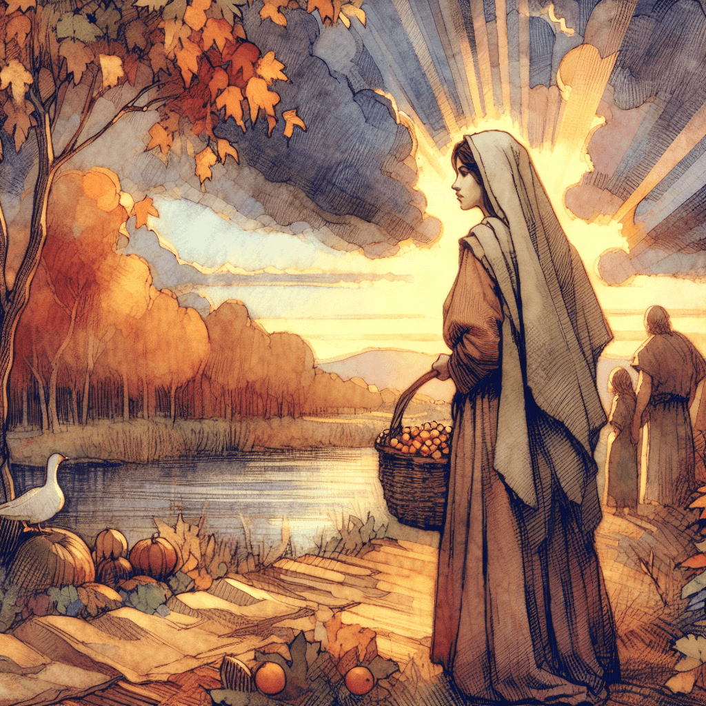 AI-generated illustration for "Lessons from Mercy - Story" — created by ChurchWiseAI using DALL-E