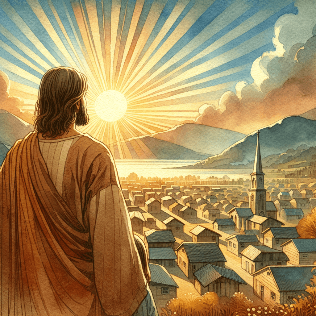 AI-generated illustration for "Lessons from Mercy - Story" — created by ChurchWiseAI using DALL-E