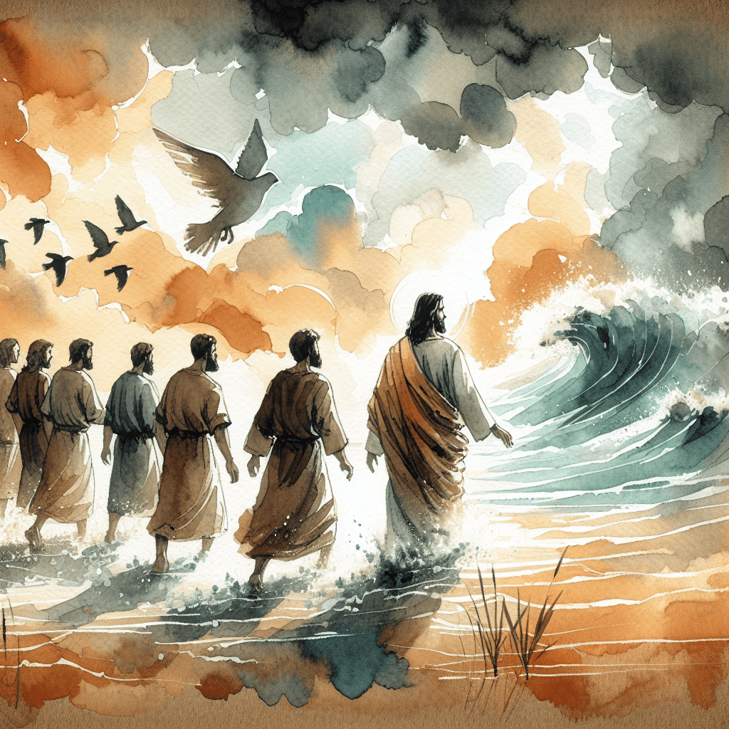 AI-generated illustration for "Lessons from Politics - Biblical Analogy" — created by ChurchWiseAI using DALL-E