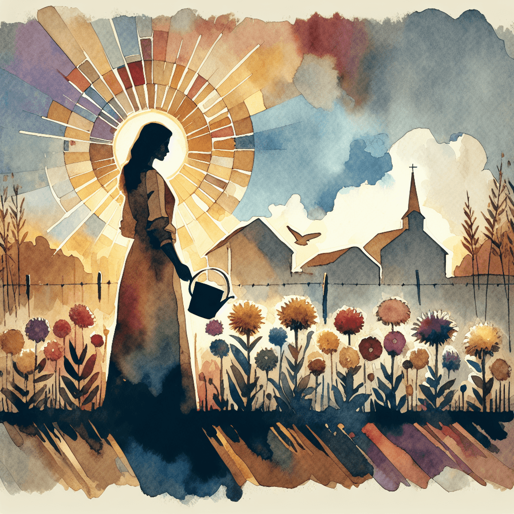 AI-generated illustration for "Lessons from Righteousness - Biblical Analogy" — created by ChurchWiseAI using DALL-E