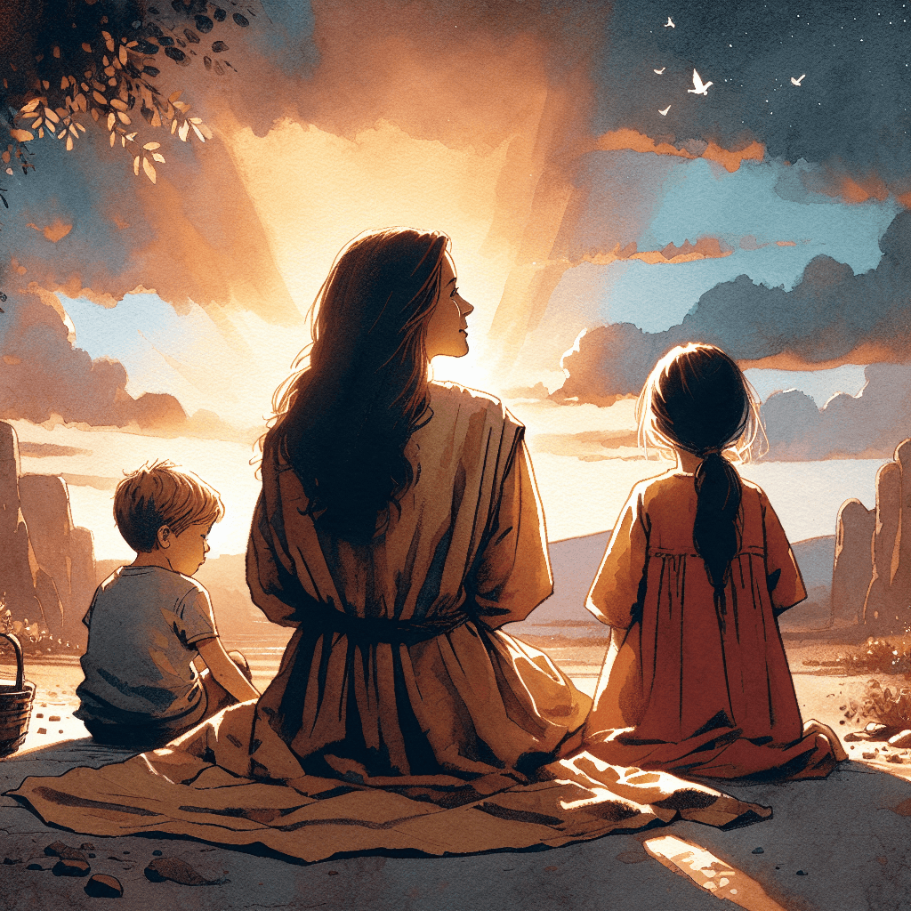 AI-generated illustration for "Lessons from Righteousness - Contemporary Example" — created by ChurchWiseAI using DALL-E