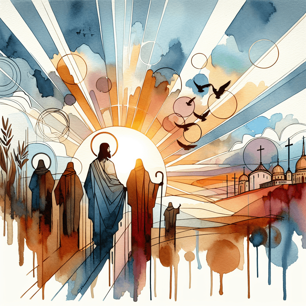 AI-generated illustration for "Lessons from Righteousness - Story" — created by ChurchWiseAI using DALL-E