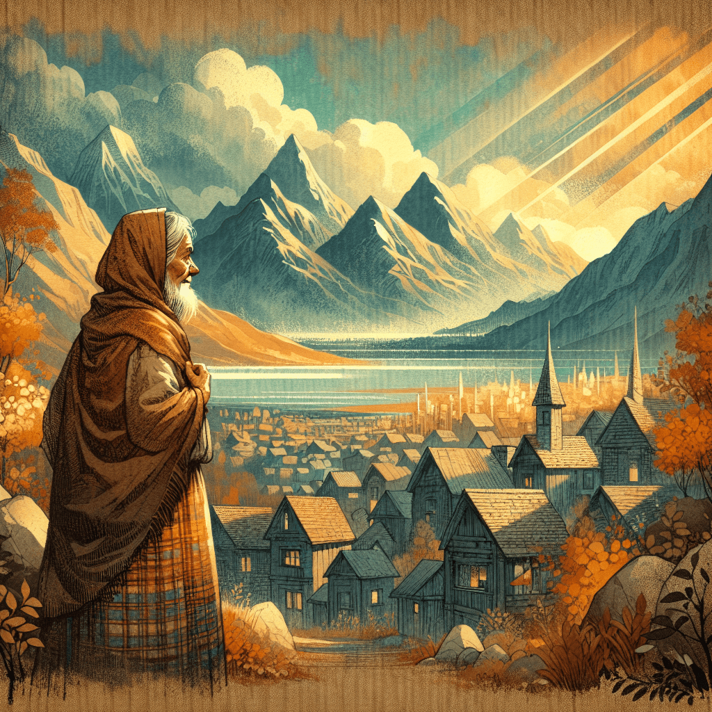 AI-generated illustration for "Lessons from Wisdom - Story" — created by ChurchWiseAI using DALL-E