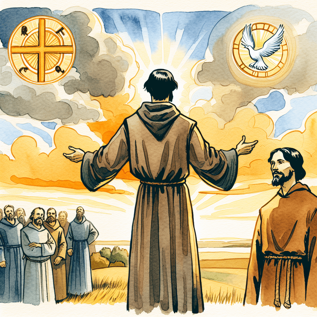 AI-generated illustration for "Luther's Rediscovery - Lutheran (Ephesians 2:8-9)" — created by ChurchWiseAI using DALL-E