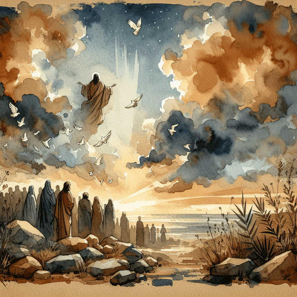 AI-generated illustration for "Modern Examples of Eschatology - Biblical Analogy" — created by ChurchWiseAI using DALL-E