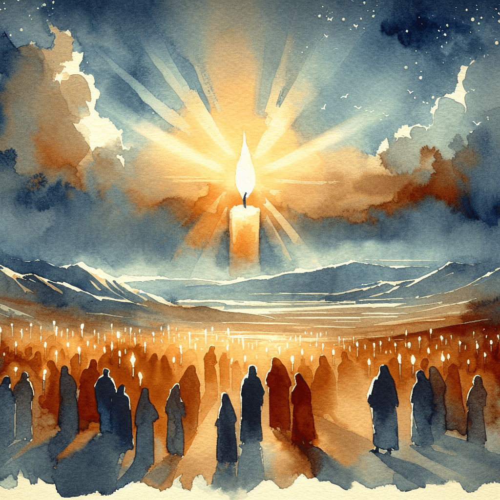 AI-generated illustration for "Modern Examples of Joy - Contemporary Example" — created by ChurchWiseAI using DALL-E