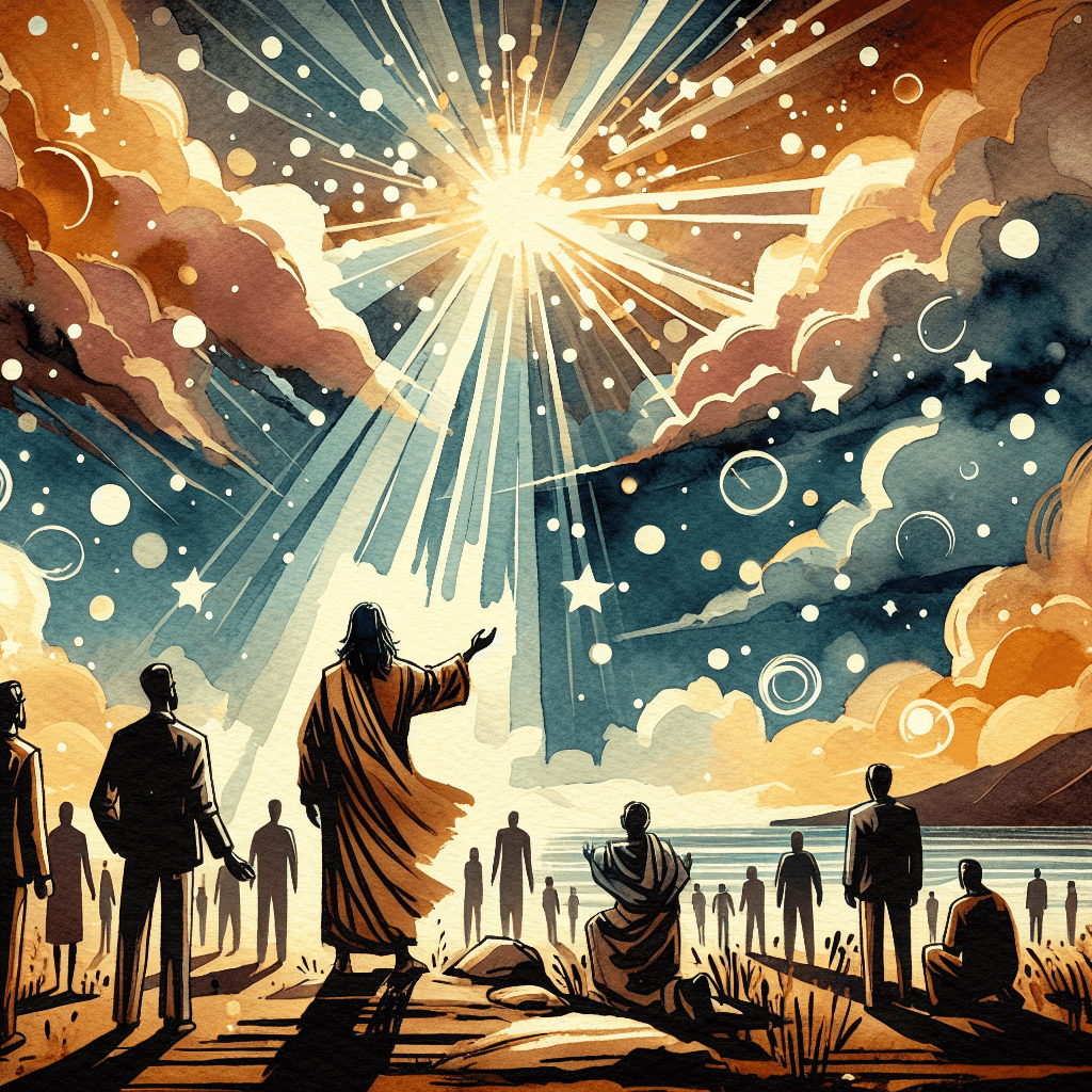 AI-generated illustration for "Modern Examples of Joy - Story" — created by ChurchWiseAI using DALL-E